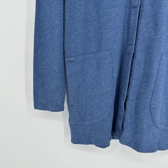 Pure Jill Cardigan Sweater Women SMALL Hoodie Pockets Comfort Loungewear Relaxed - Picture 2 of 9